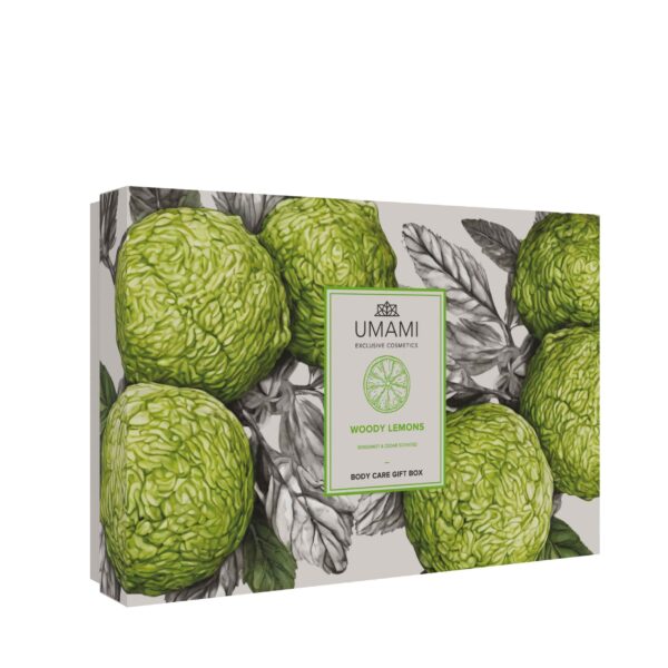 UMAMI Gift Box Corpo Grande · 5 pezzi – Woody Lemons