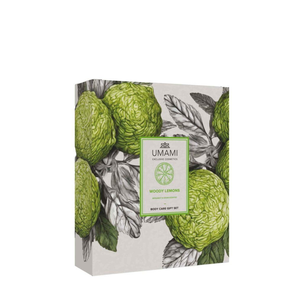 UMAMI Gift Set Corpo · 3 pezzi – Woody Lemons
