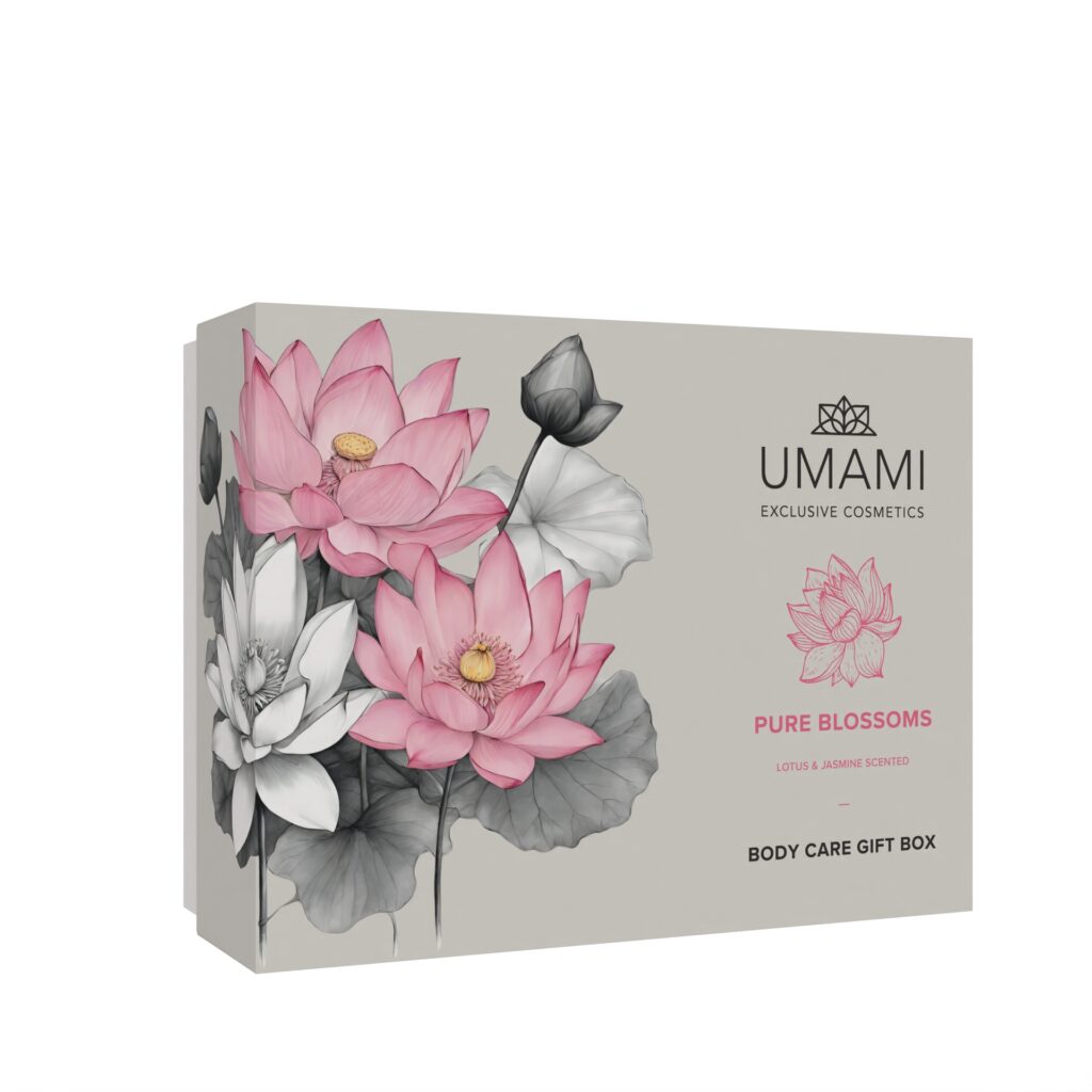 UMAMI Gift Box Crema & Profumo · 3 pezzi – Pure Blossoms