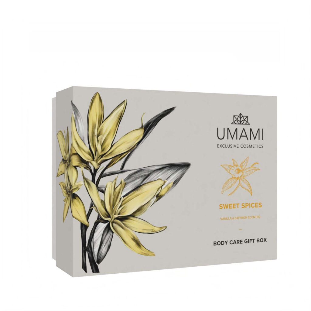 UMAMI Gift Box Crema & Profumo · 3 pezzi – Sweet Spices